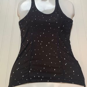 Mondetta Athletic Top - XS - new condition- black and teal - pockets on back!